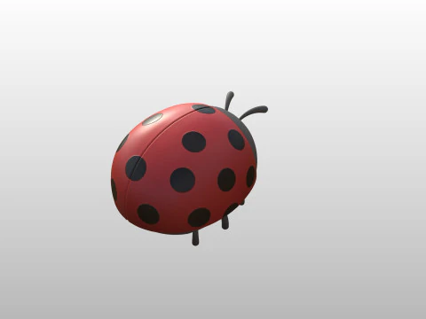 Character296 Ladybug 3D Model