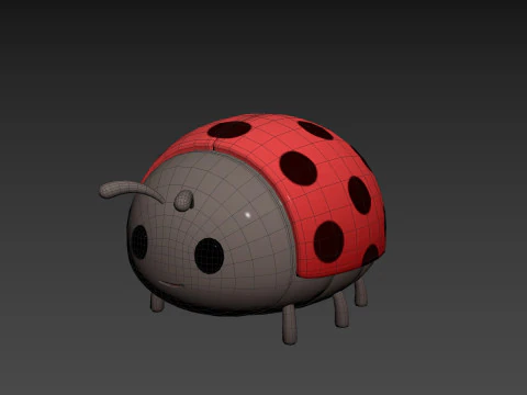 Character296 Ladybug 3D Model
