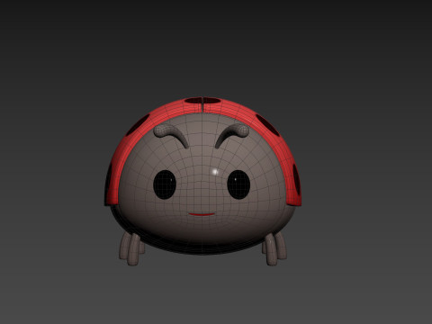 Character296 Ladybug 3D Model