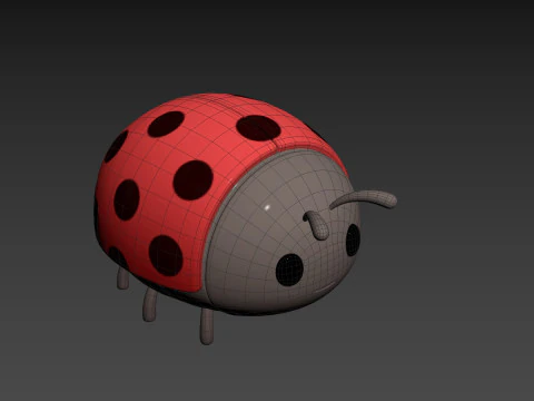 Character296 Ladybug 3D Model