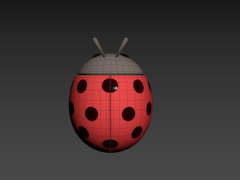 Character296 Ladybug 3D Model