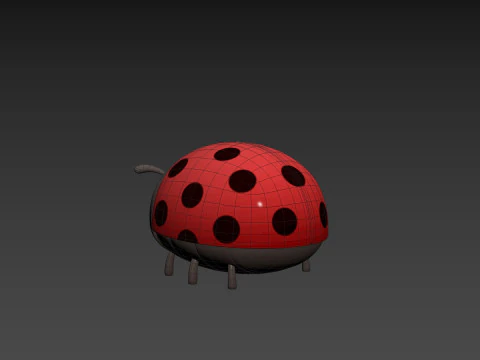 Character296 Ladybug 3D Model