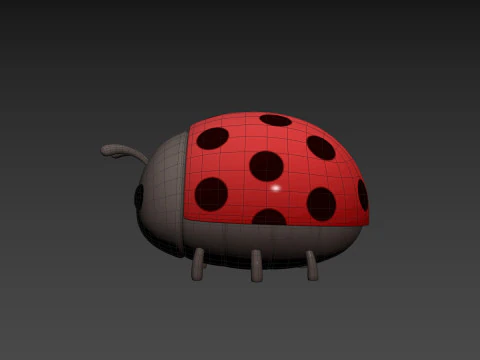Character296 Ladybug 3D Model