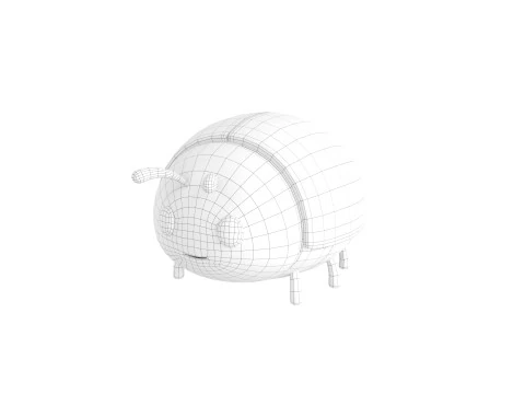 Character296 Ladybug 3D Model