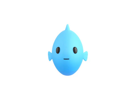 Character297 Fish 3D Model
