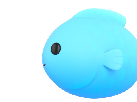 Character297 Fish 3D Model