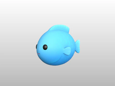 Character297 Fish 3D Model