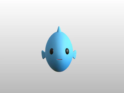 Character297 Fish 3D Model