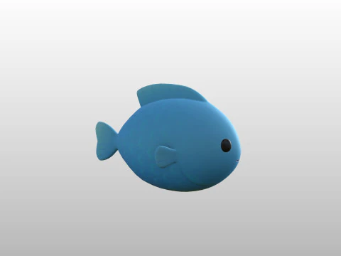 Character297 Fish 3D Model
