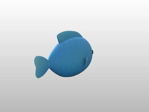 Character297 Fish 3D Model