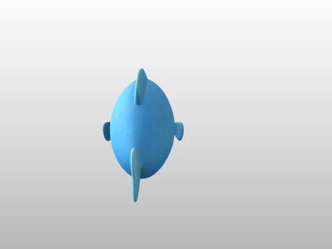 Character297 Fish 3D Model