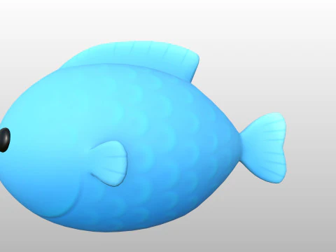 Character297 Fish 3D Model