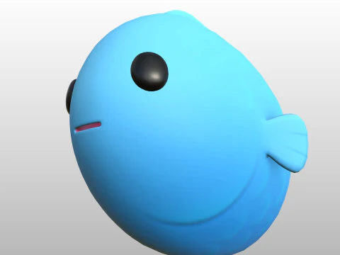 Character297 Fish 3D Model