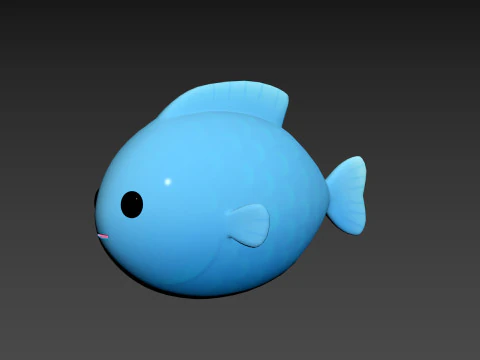 Character297 Fish 3D Model