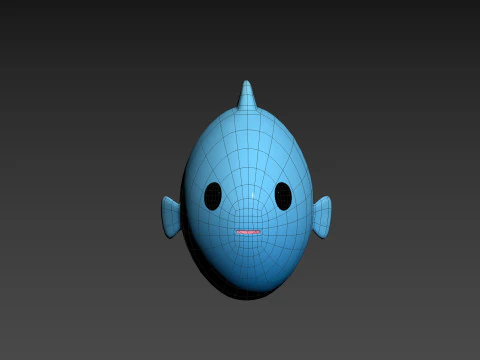 Character297 Fish 3D Model