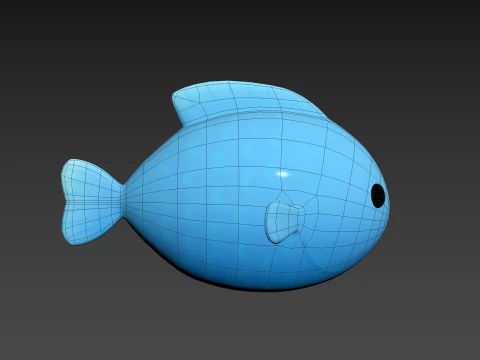 Character297 Fish 3D Model