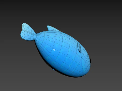 Character297 Fish 3D Model