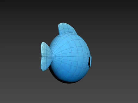 Character297 Fish 3D Model