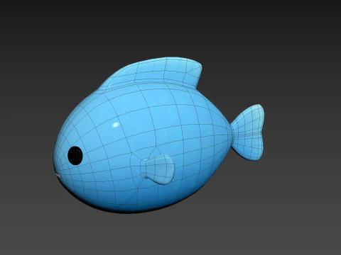 Character297 Fish 3D Model