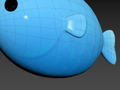 Character297 Fish 3D Model