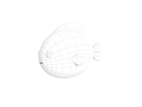 Character297 Fish 3D Model