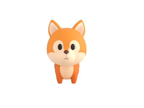 Character298 Squirrel 3D Model