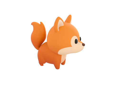 Character298 Squirrel 3D Model