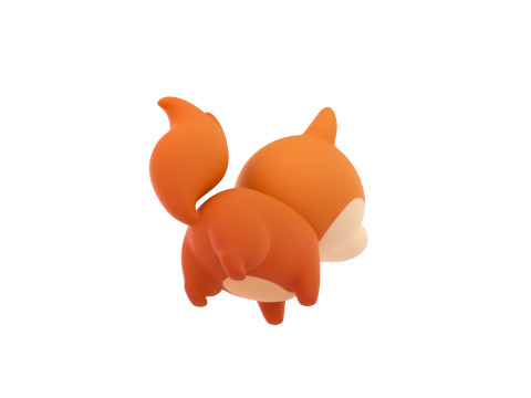 Character298 Squirrel 3D Model