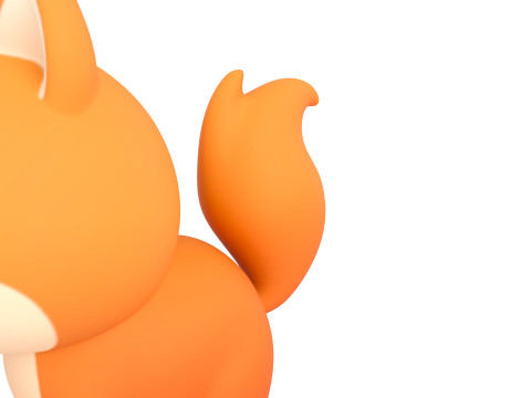 Character298 Squirrel 3D Model