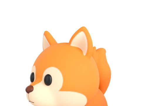 Character298 Squirrel 3D Model