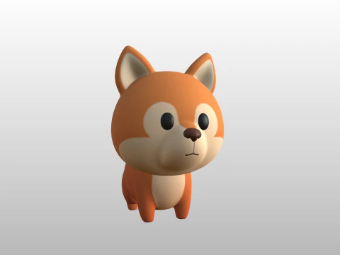 Character298 Squirrel 3D Model
