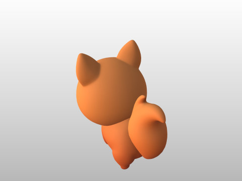 Character298 Squirrel 3D Model