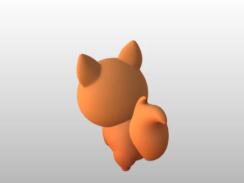 Character298 Squirrel 3D Model