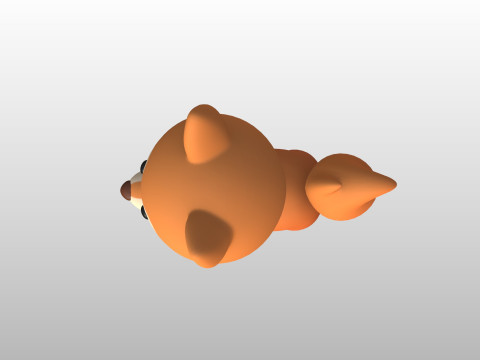Character298 Squirrel 3D Model