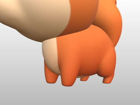 Character298 Squirrel 3D Model