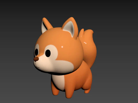 Character298 Squirrel 3D Model