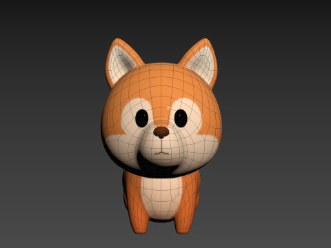 Character298 Squirrel 3D Model