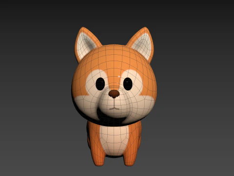 Character298 Squirrel 3D Model