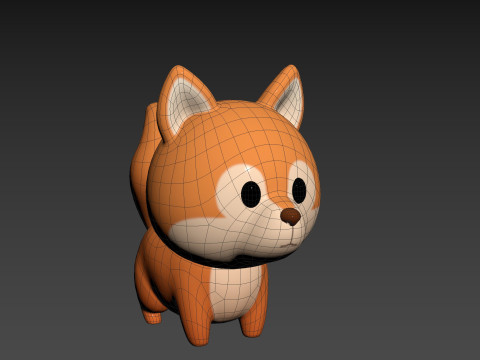 Character298 Squirrel 3D Model