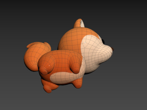 Character298 Squirrel 3D Model