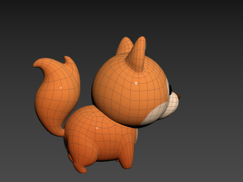 Character298 Squirrel 3D Model