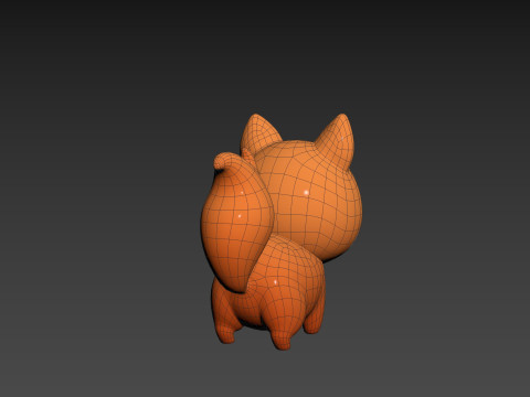 Character298 Squirrel 3D Model