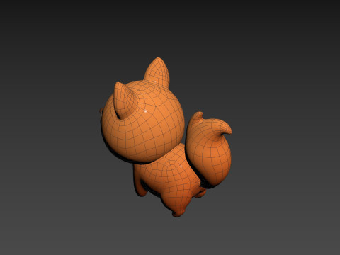 Character298 Squirrel 3D Model