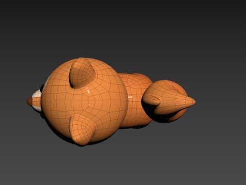 Character298 Squirrel 3D Model