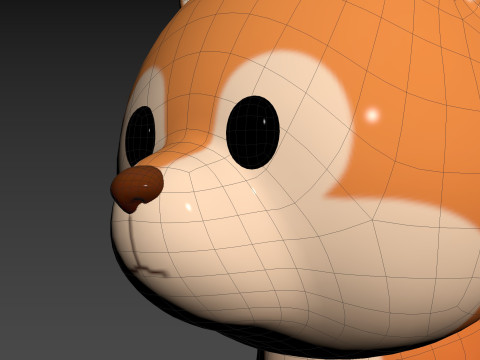 Character298 Squirrel 3D Model