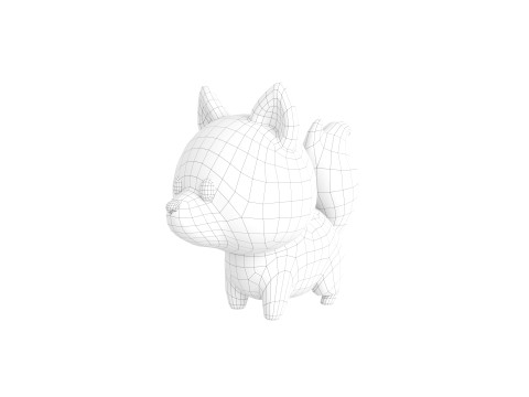Character298 Squirrel 3D Model