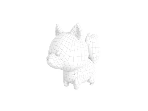 Character298 Squirrel 3D Model