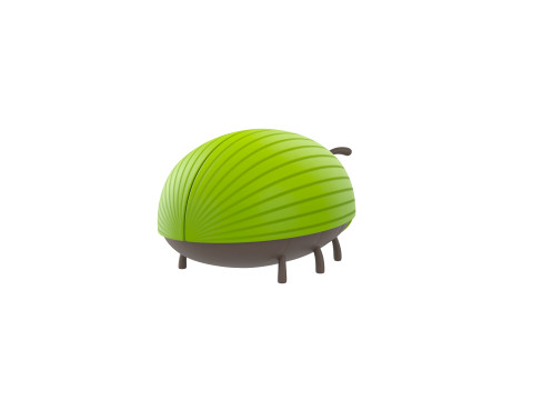Character299 Beetle Model 3D