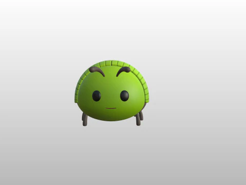 Character299 Beetle 3D Model