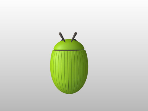 Character299 Beetle Model 3D